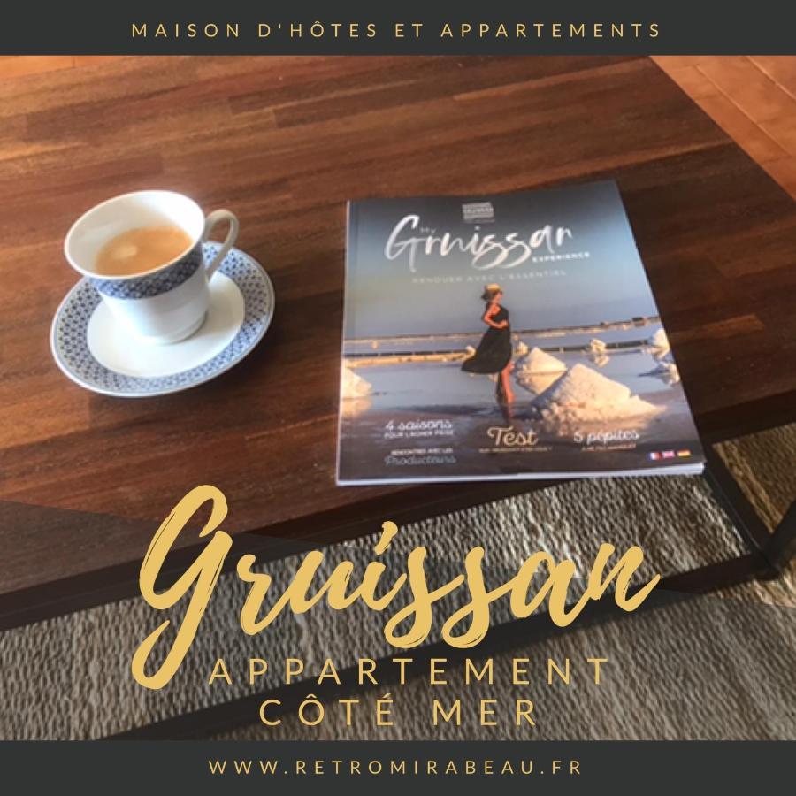 Le RétroMirabeau - Côté Mer Gruissan Exterior foto